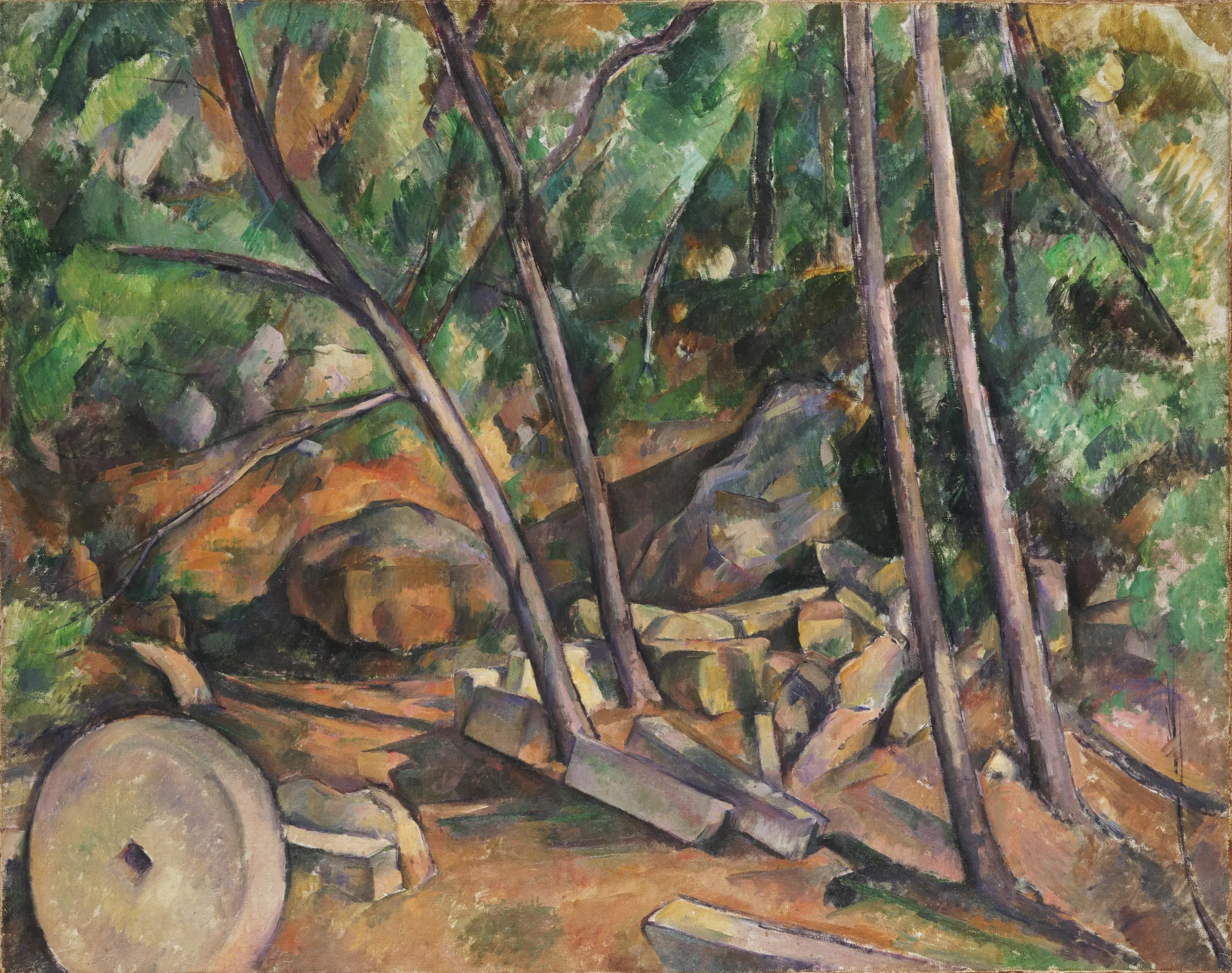 Reproduction du tableau « La Meule - Paul Cézanne » par Alpha Reproduction en peinture à l’huile