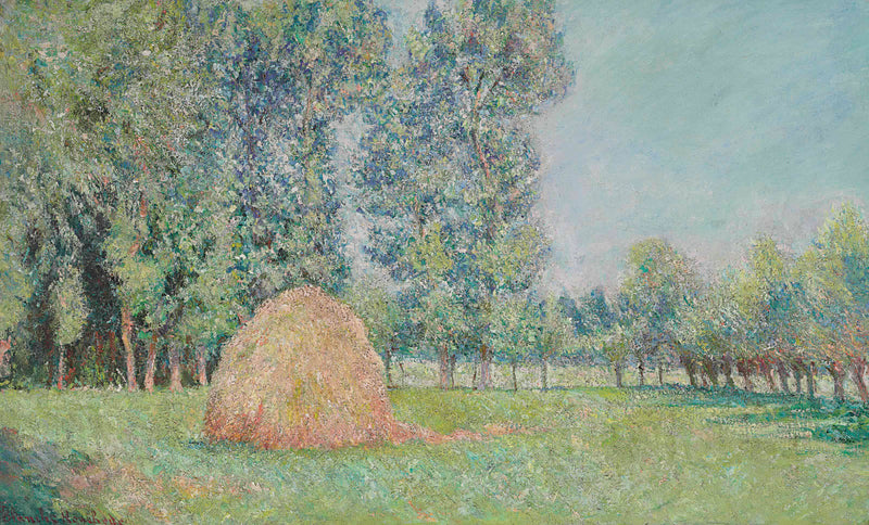 La meule, Plaines des Ajoux, Giverny - Blanche Hoschedé Monet