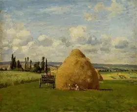La macina, Pontoise - Camille Pissarro