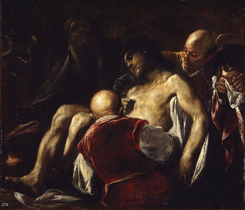 La mise au tombeau del Cristo - Luca Giordano