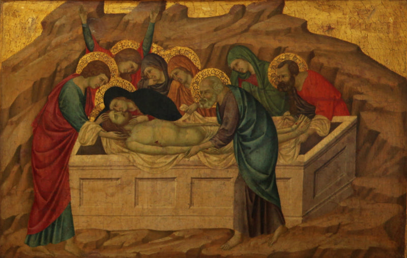 La mise au tombeau del Cristo - Ugolino di Nerio
