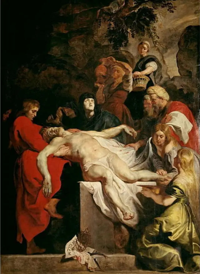 La Mise au tombeau - Pietro Paolo Rubens