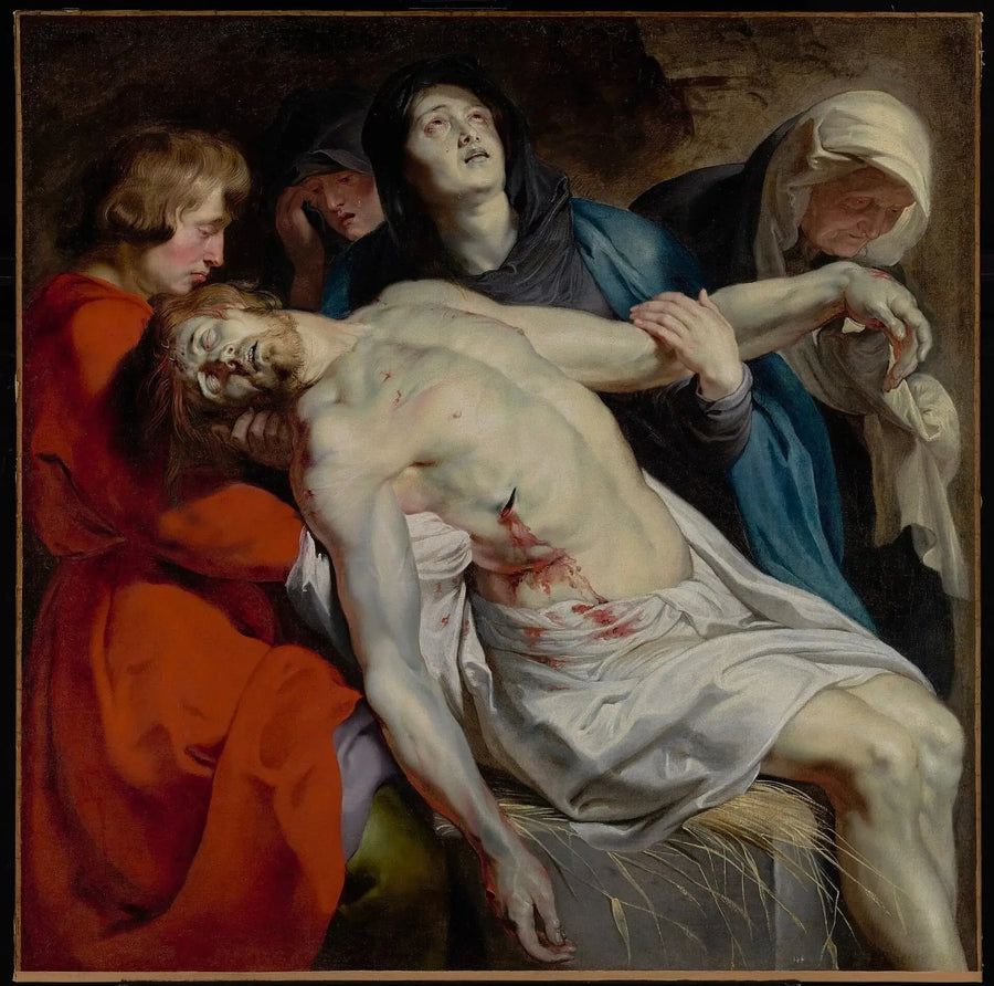 La mise au tombeau - Peter Paul Rubens