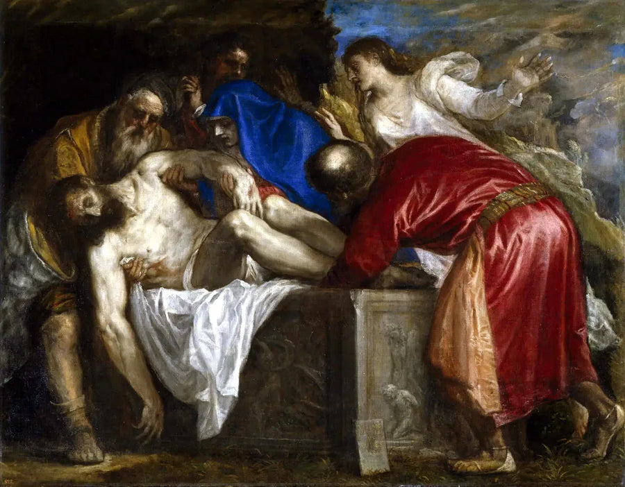 La Mise au tombeau - Tiziano