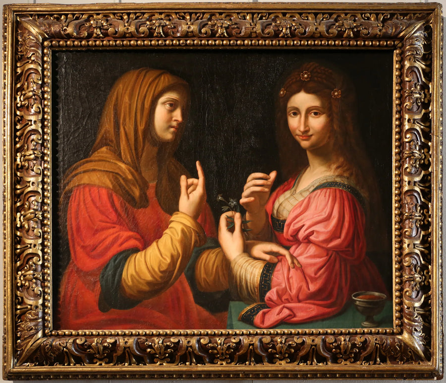 La Modestia e la Vanità - Bernardino Luini