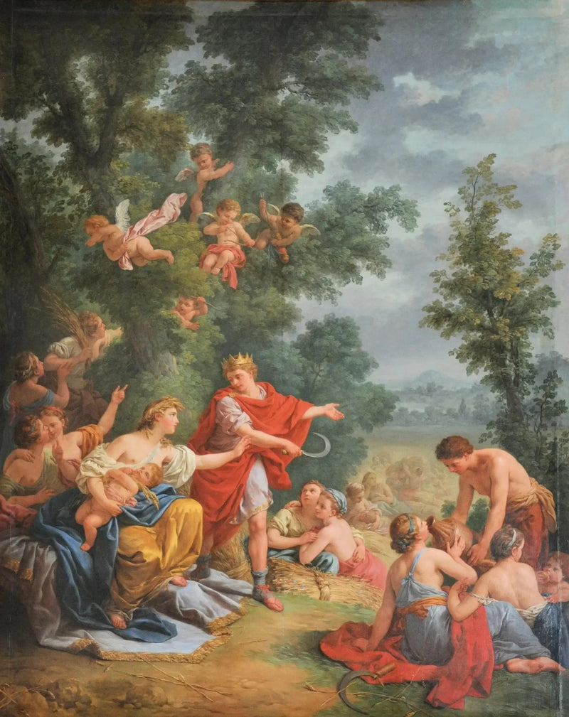 La mietitura, ou Cerere e Triptolème - Louis Jean François Lagrenée