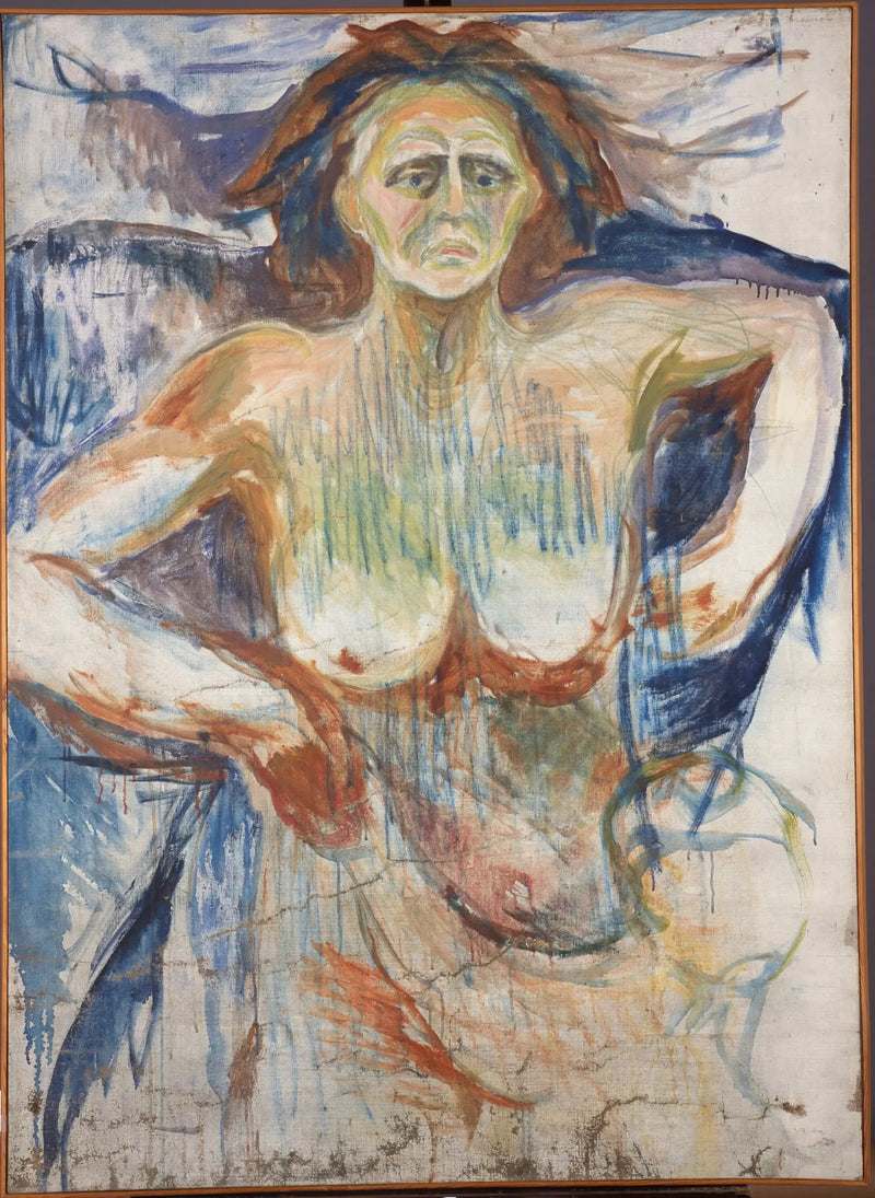 La Montagna umana: sfinge - Edvard Munch