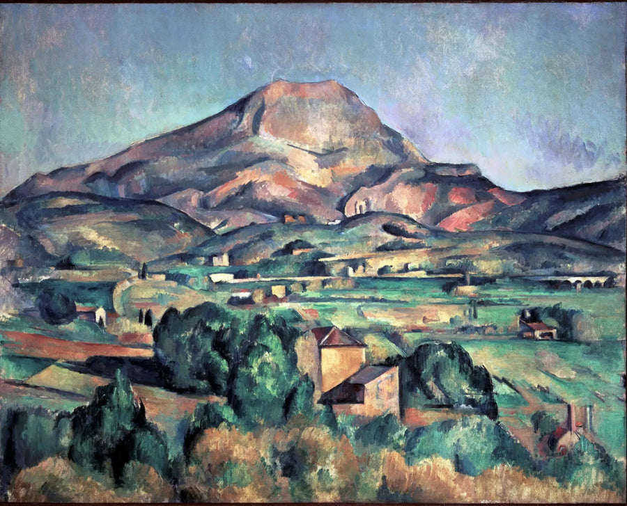 La Montagna Sainte-Victoire vista da Bellevue - Paul Cézanne