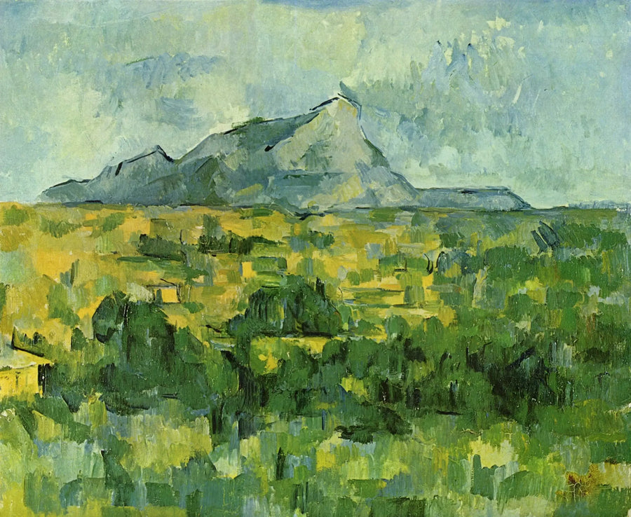 La Montagna Sainte-Victoire vista dalle Lauves - Paul Cézanne