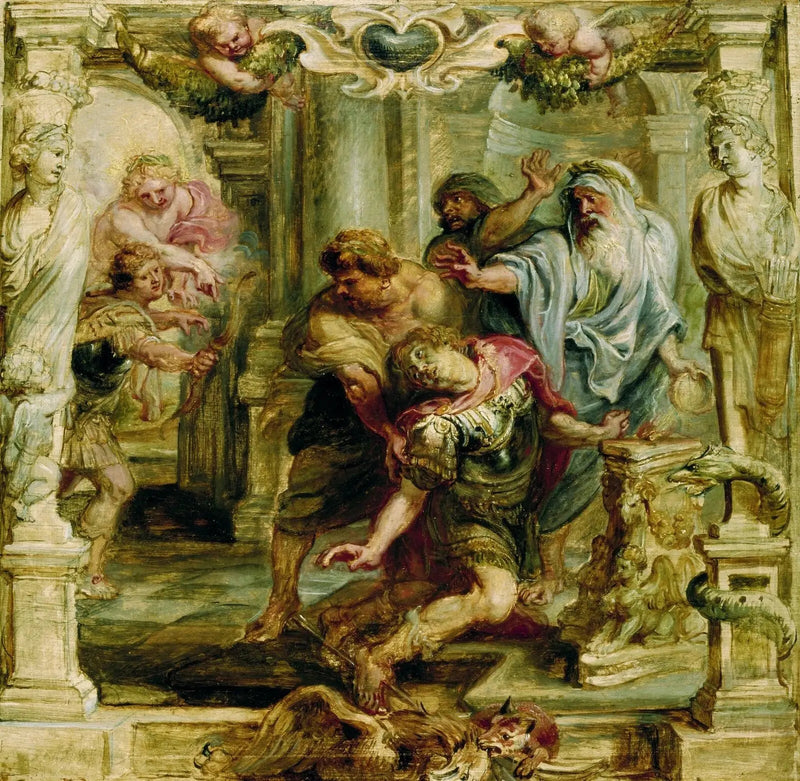La morte di Achille - Peter Paul Rubens