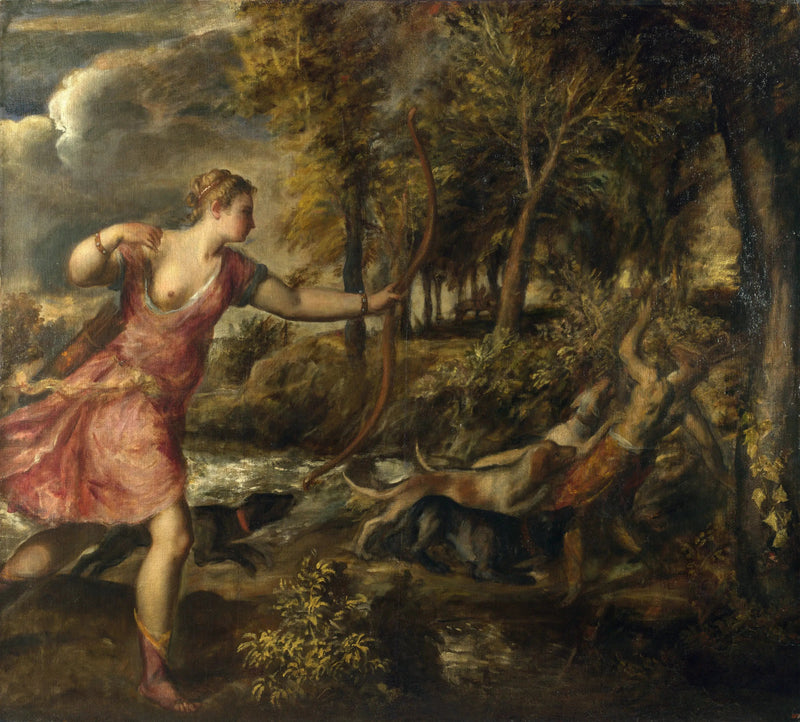La Morte di Atteone - Titian