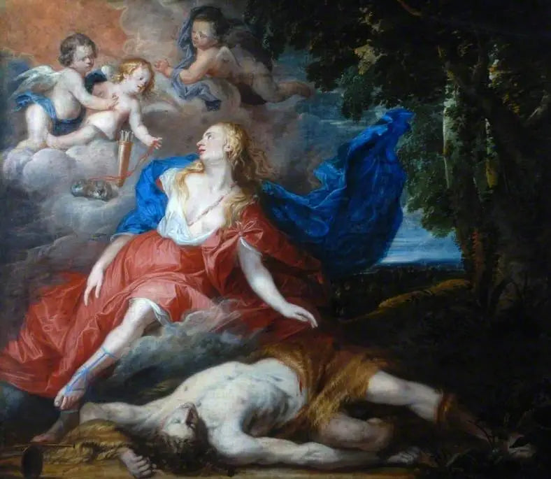 La morte di Adone - Antoine van Dyck