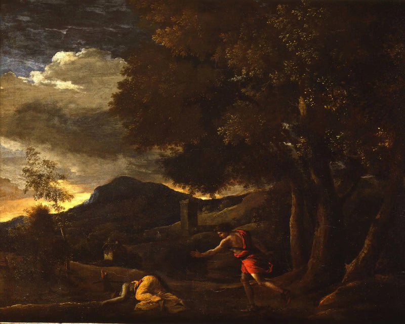 La Morte di Euridice - Nicolas Poussin