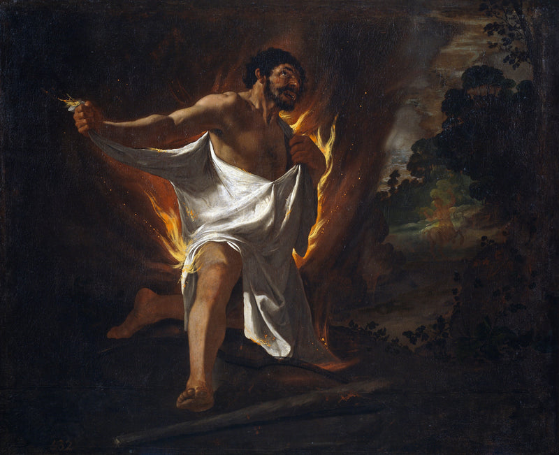 La morte di Ercole - Francisco de Zurbarán