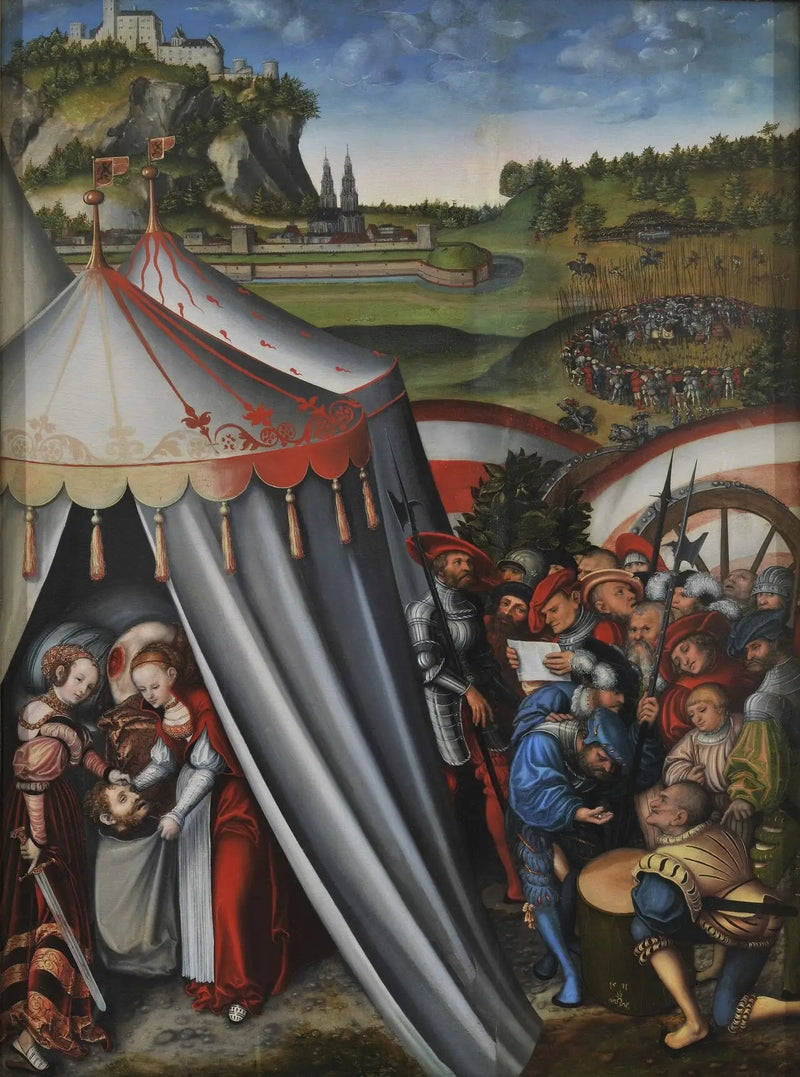 La morte di Oloferne - Lucas Cranach il Vecchio