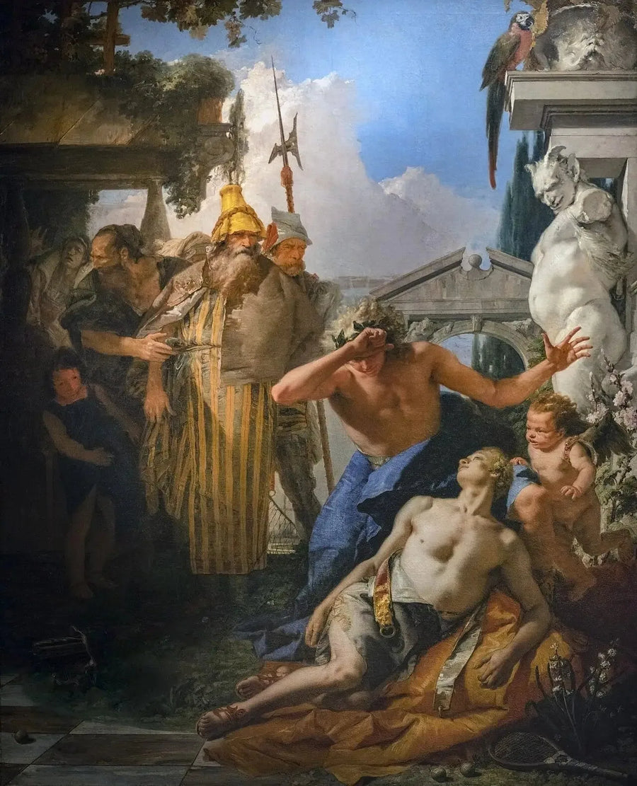 La Morte di Iacinto - Giovanni Battista Tiepolo