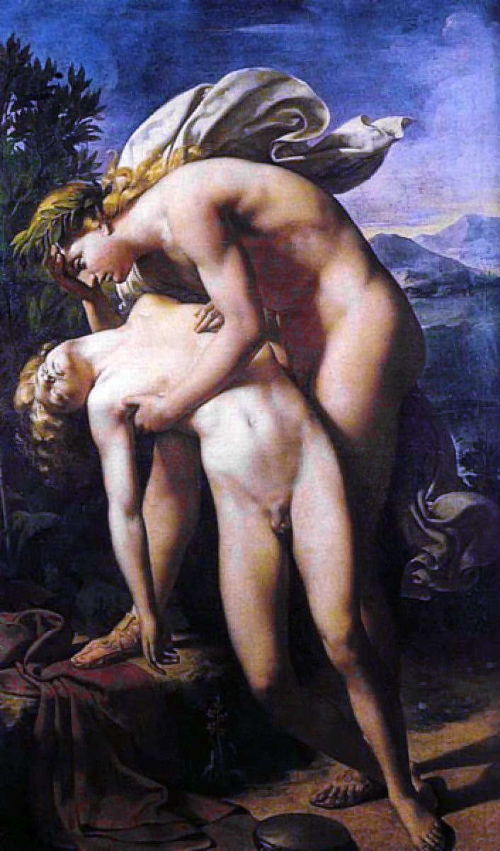 La Mort d'Hyacinthe - Merry-Joseph Blondel