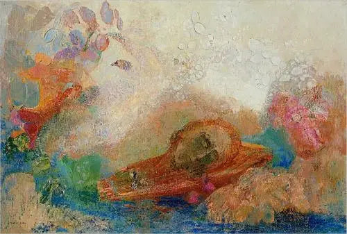 La Morte di Orfeo - Odilon Redon