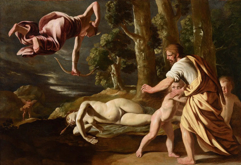 La Morte di Chioné - Nicolas Poussin