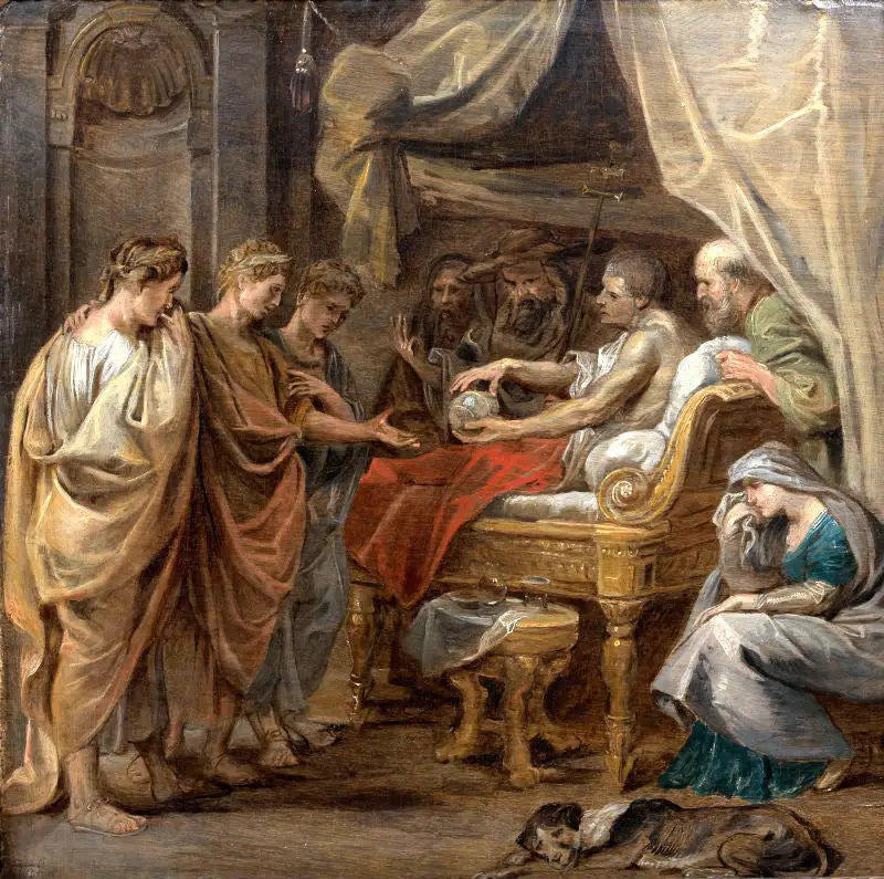 La mort de Constantin le Grand - Peter Paul Rubens - Alpha Reproduction
