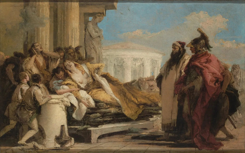 La morte di Didone - Giovanni Battista Tiepolo