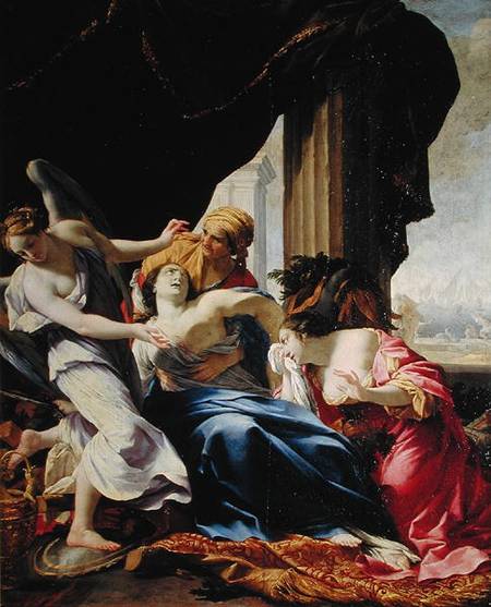 La morte di Didone - Simon Vouet