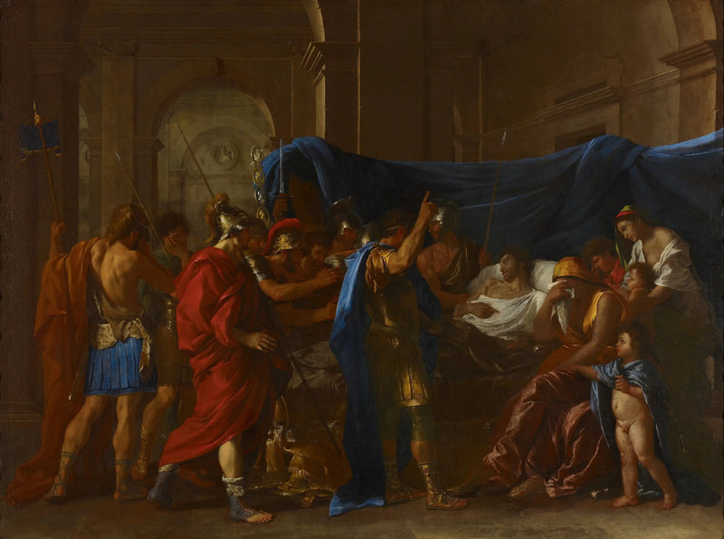La Morte di Germanico - Nicolas Poussin