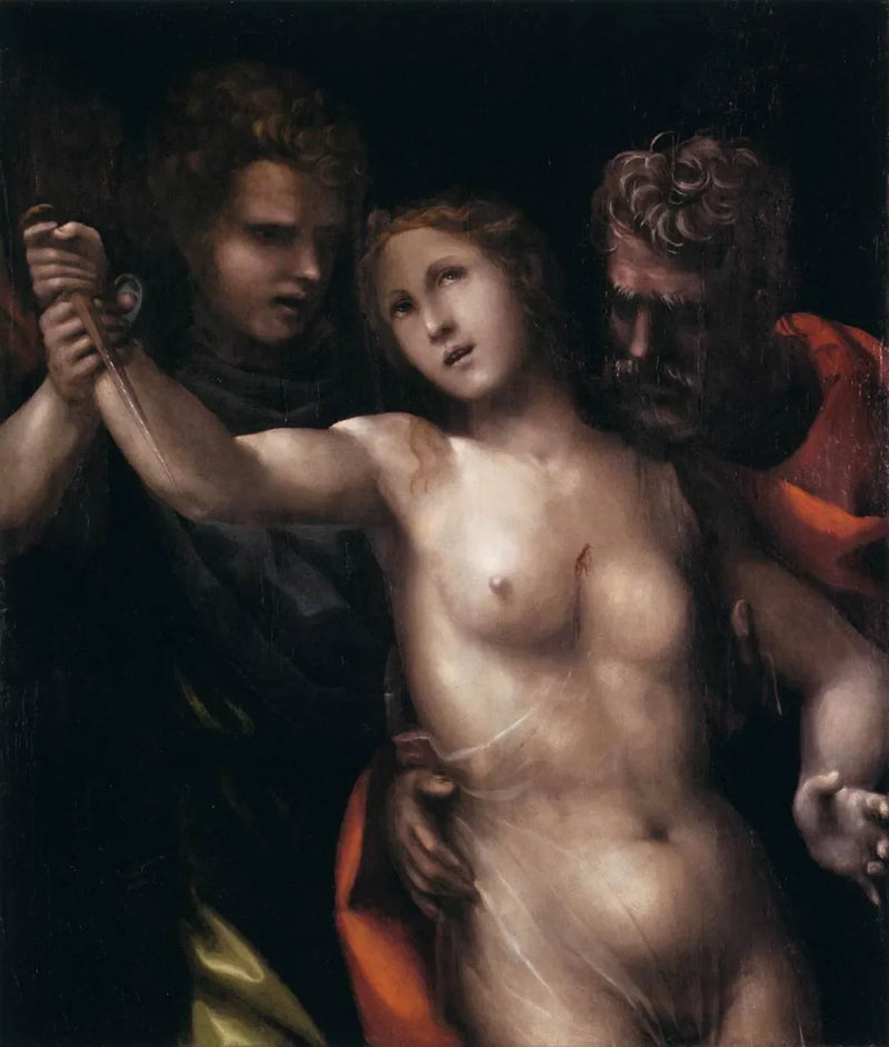 La morte di Lucrezia - Il Sodoma (Giovanni Antonio Bazzi)
