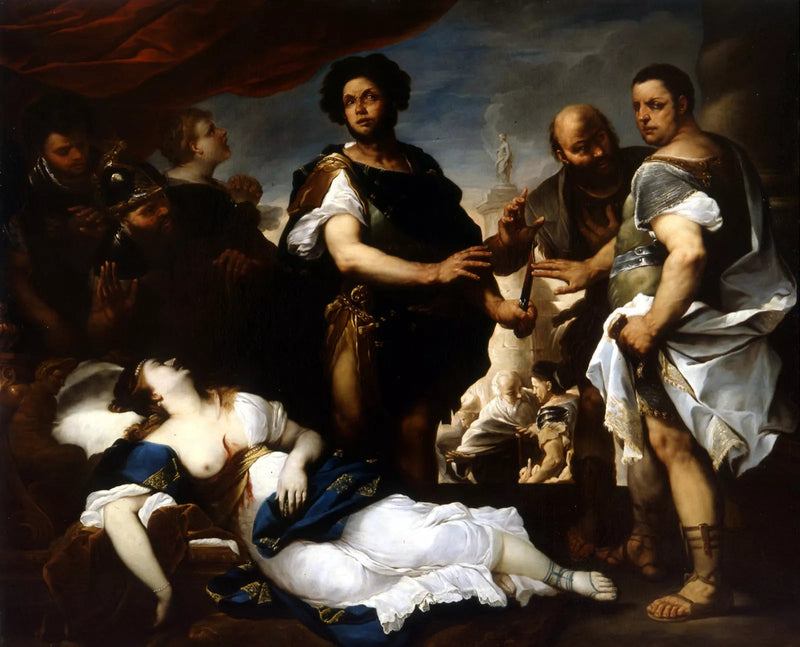 La Morte di Lucrezia - Luca Giordano