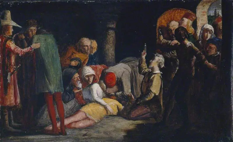 La morte di Romeo e Giulietta - John Everett Millais