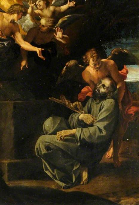 La Morte di san Francesco (L'Estasi di san Francesco) - Annibale Carracci