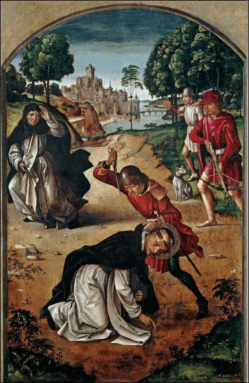 La morte di san Pietro martire - Pedro Berruguete