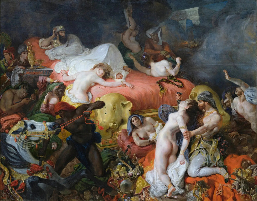 La Morte di Sardanapale - Eugène Delacroix