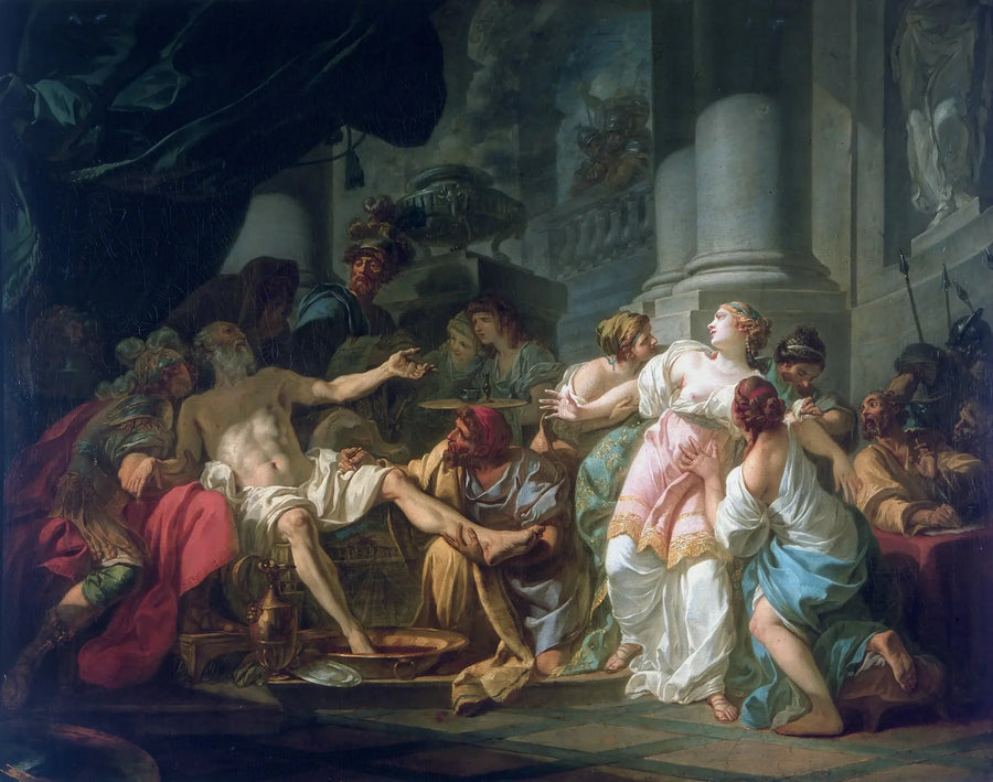 La Morte di Seneca - Jacques-Louis David