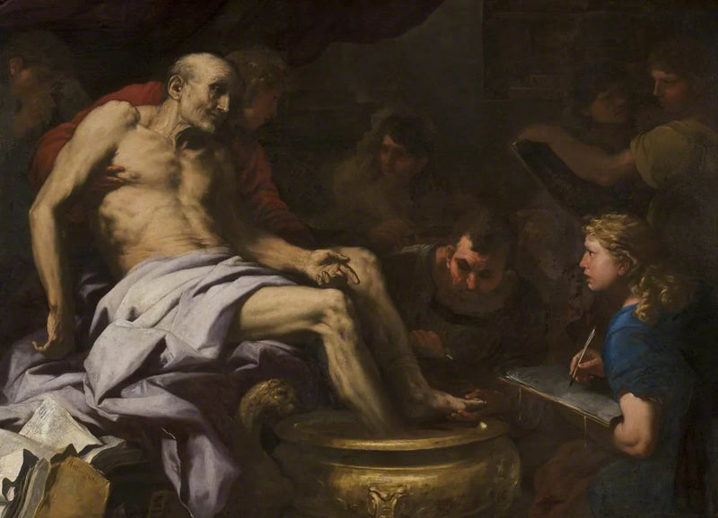 La morte di Seneca - Luca Giordano