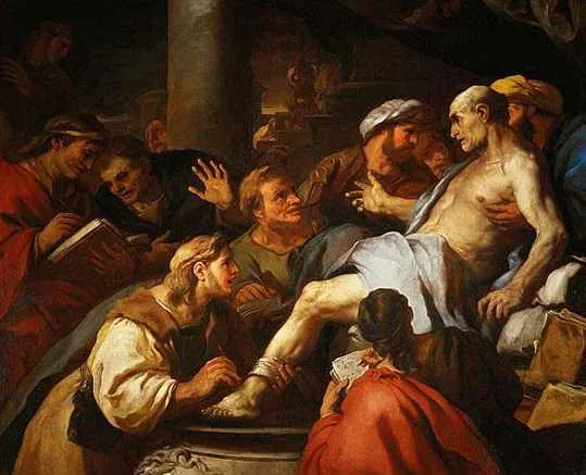La Morte di Seneca - Luca Giordano