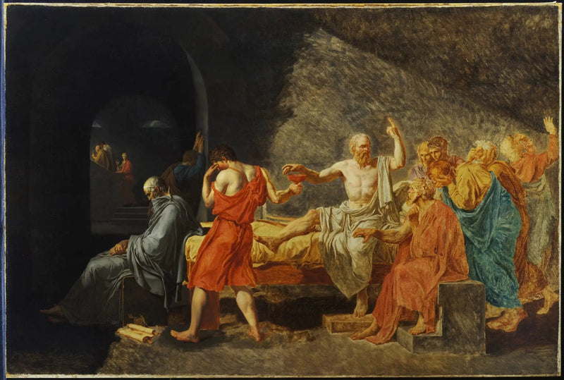 La morte di Socrate - Jacques-Louis David