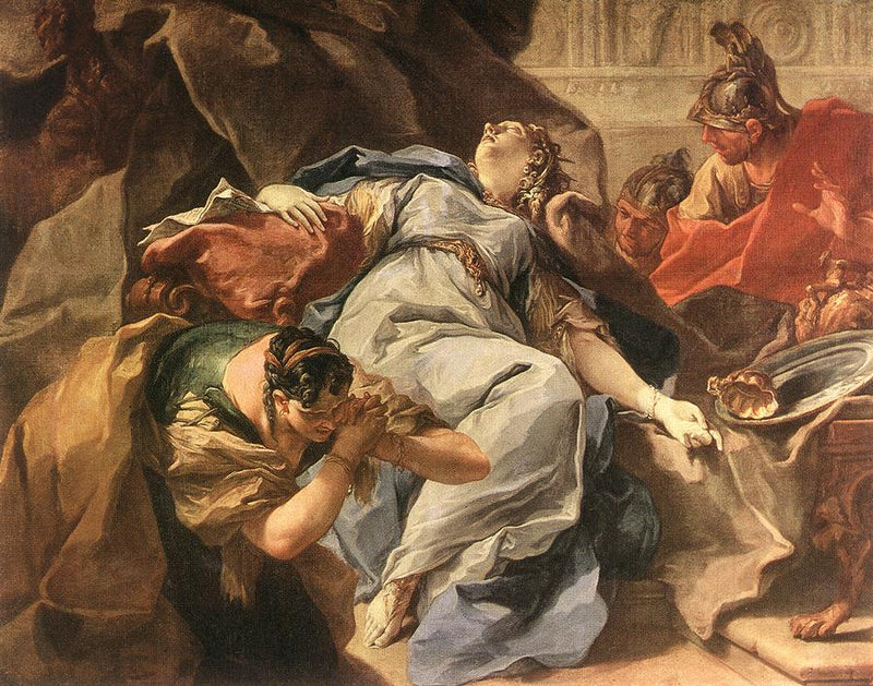 La Morte di Sophonisbe - Giovanni Battista Pittoni