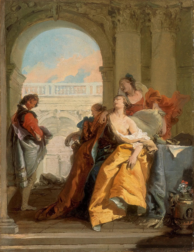 La morte di Sophonisba - Giovanni Battista Tiepolo