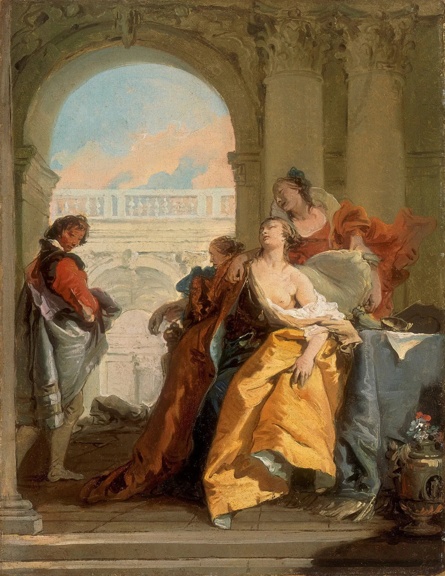 La morte di Sophonisba - Giovanni Battista Tiepolo