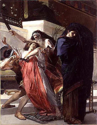 La mort de Timophane - Albert Besnard