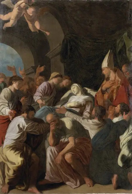 La Morte della Vergine - Nicolas Poussin