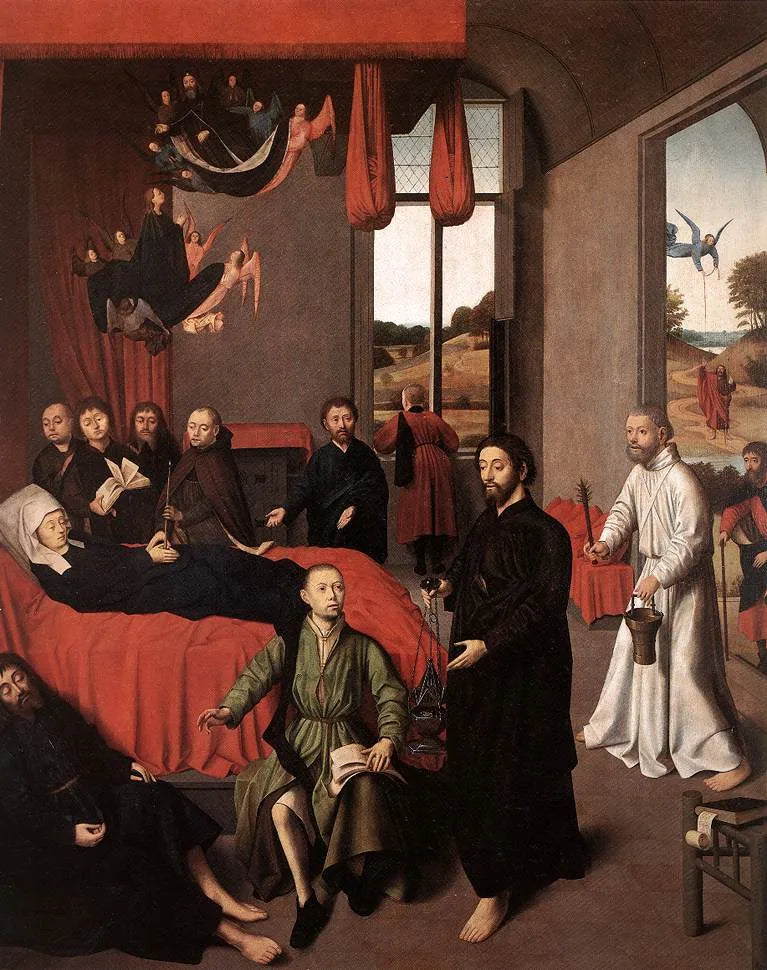 La Morte della Vergine - Petrus Christus