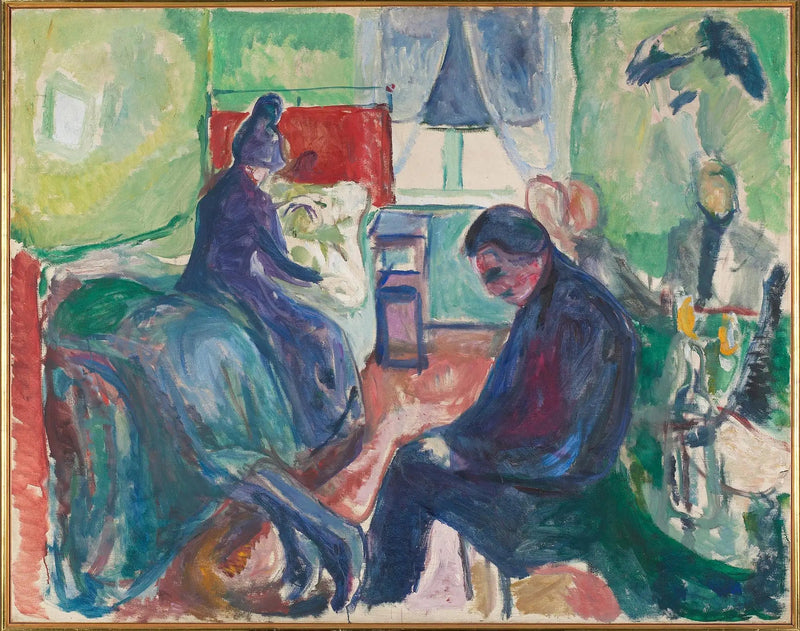 La Morte del Bohémien - Edvard Munch
