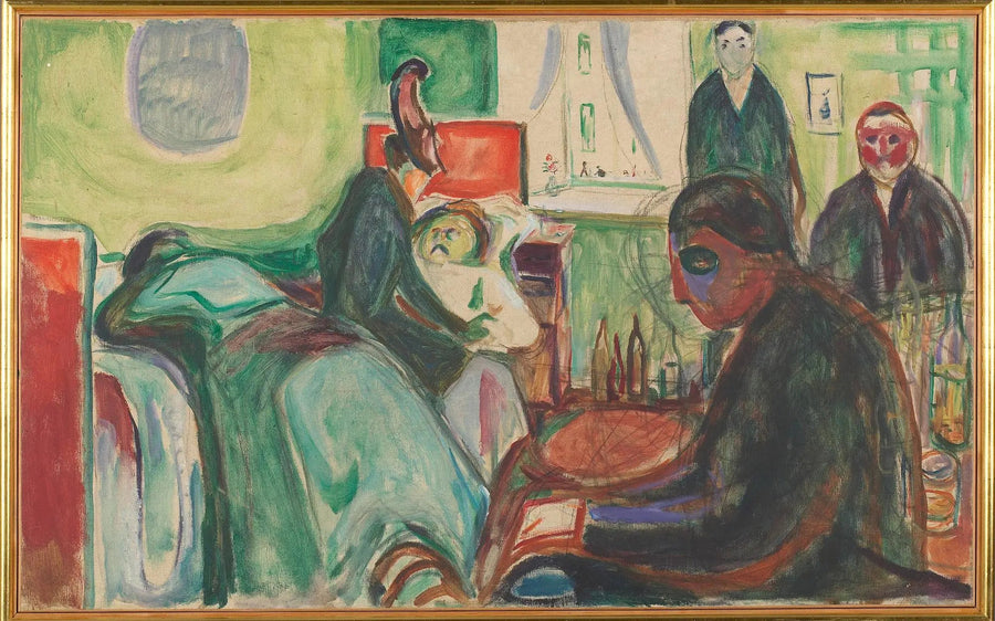 La Morte del Bohémien - Edvard Munch