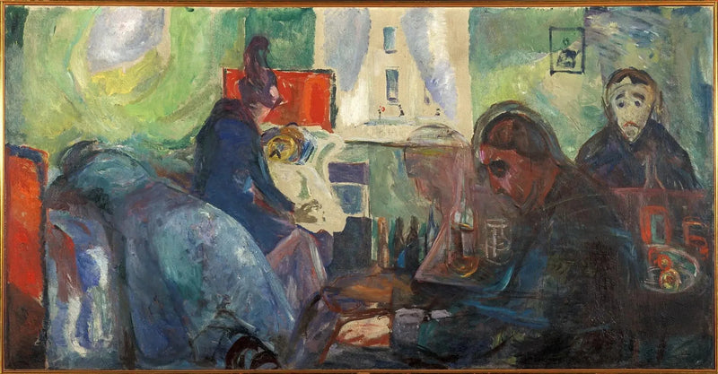 La Morte del Bohémien - Edvard Munch