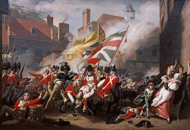 La morte del maggiore Peirson, il 6 gennaio 1781 - John Singleton Copley