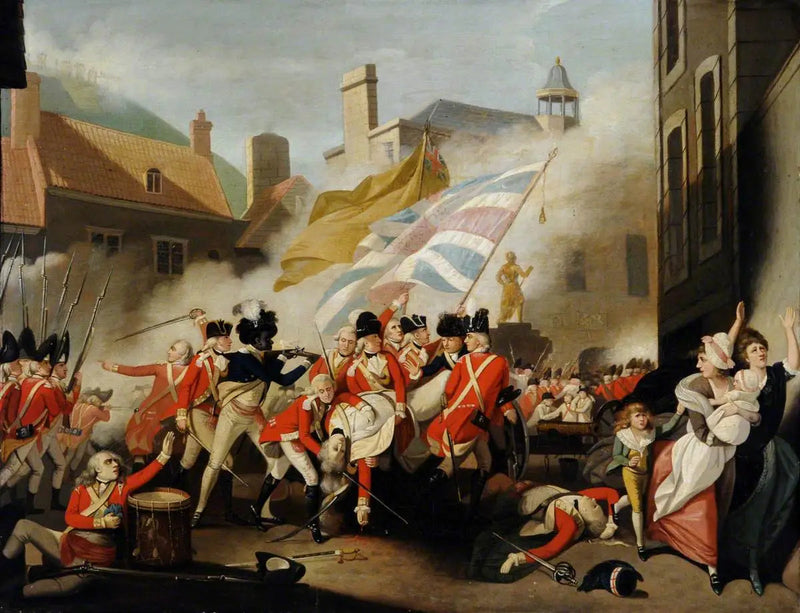 La morte del maggiore Peirson, le 6 gennaio 1781 - John Singleton Copley