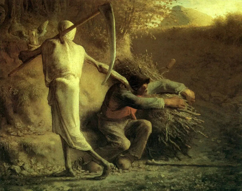 La Morte e il Boscaiolo - Jean-François Millet