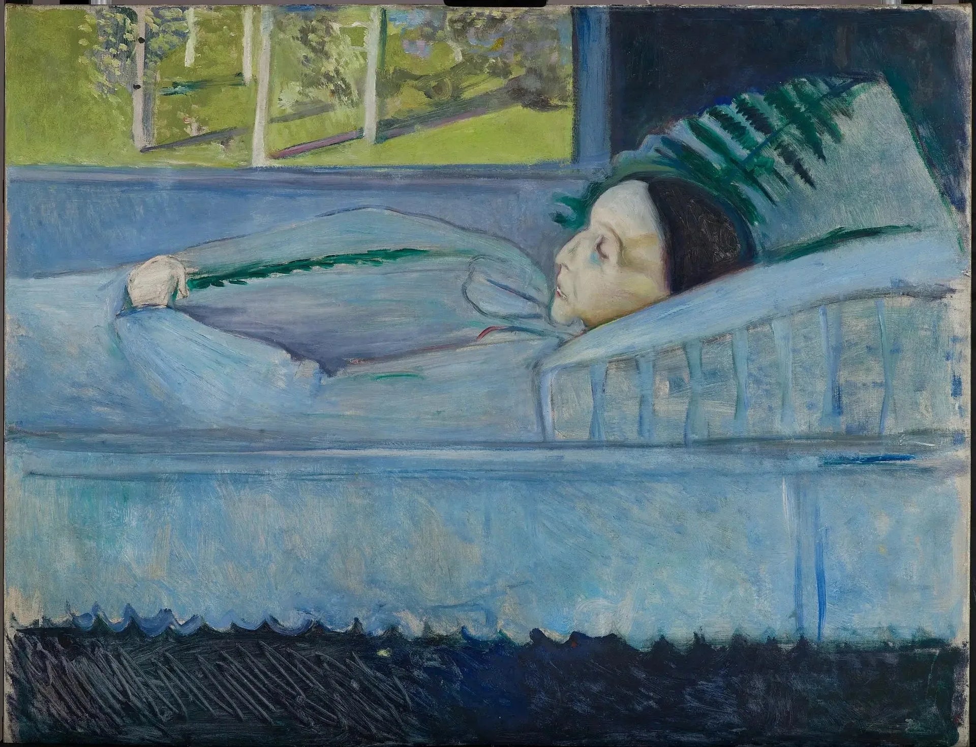La Mort et le Printemps - Edvard Munch image 1 reproduction d’œuvre d’art à l’huile